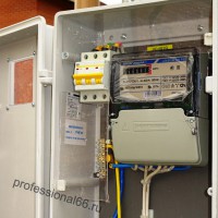 Установка электросчетчика 380В - Профессионал66 - Сантехнические и электромонтажные работы