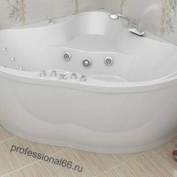 Установка ванны акриловой угловой (Со сборкой каркаса) - Профессионал66 - Сантехнические и электромонтажные работы